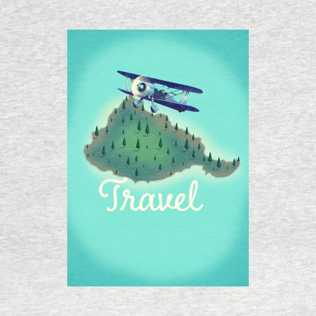 Vintage Travel Poster by nickemporium1